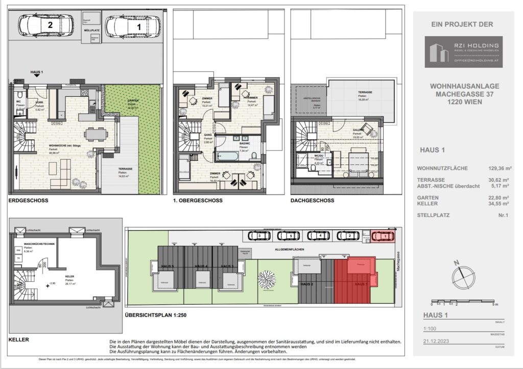 Machegasse 37_Haus 1_Grundrissplan